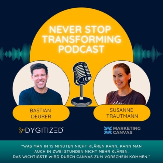 Never stop Transforming Podcast mit Susanne Trautmann