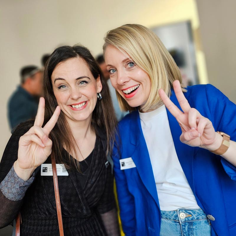 Susanne Trautmann (links) und Ines Ullrich (rechts)