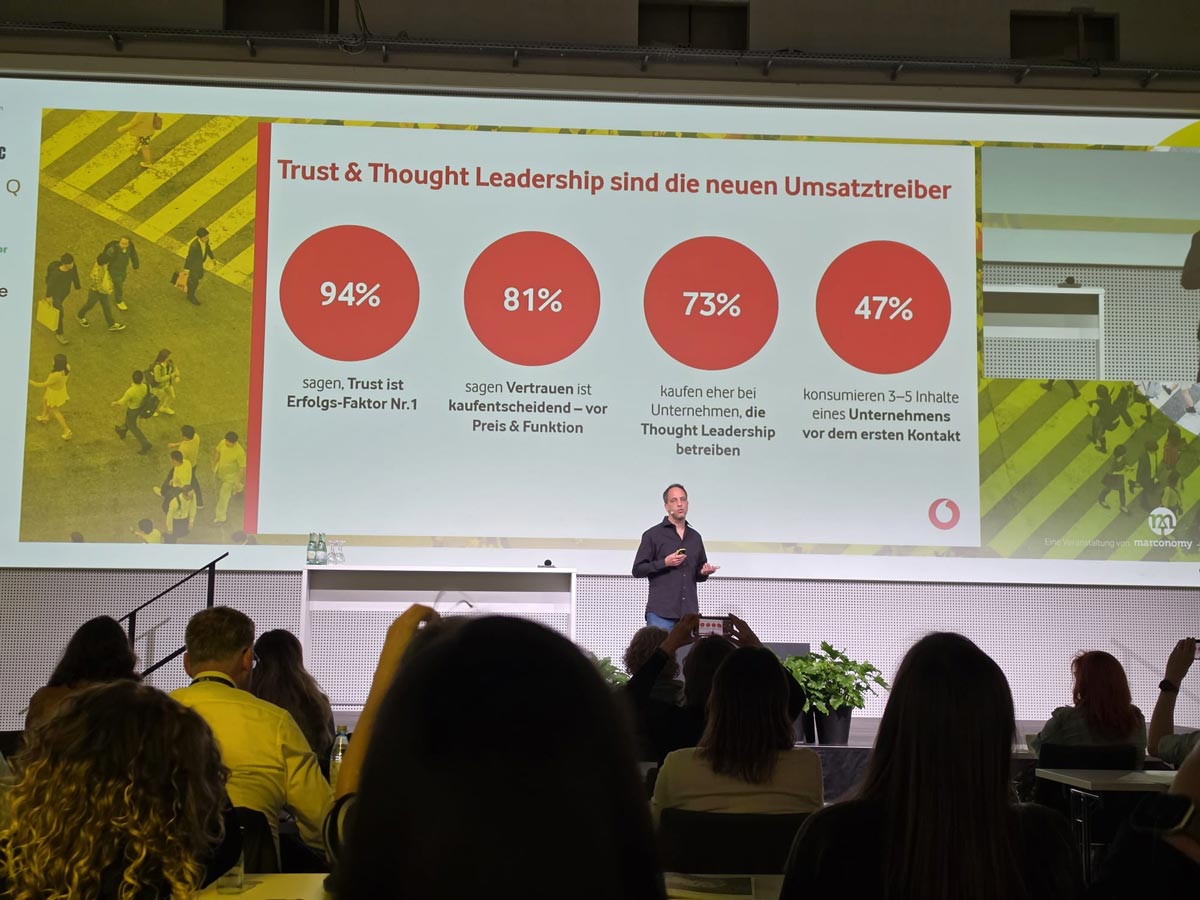 Thought Leadership sorgt dafür, dass eine Brand genau dann